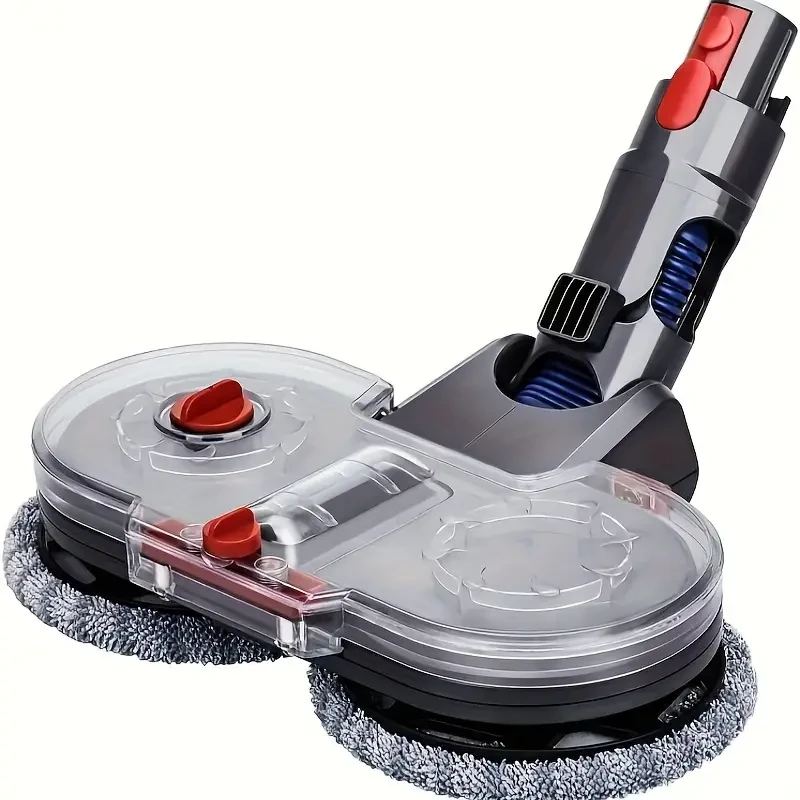 Electric Double Mop Attachment for Dyson V7V15 Dual Spin Mop with Water Tank