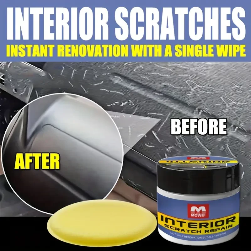 Car Interior Scratch Repair Gel Plastic & Dashboard Restorer (100g)