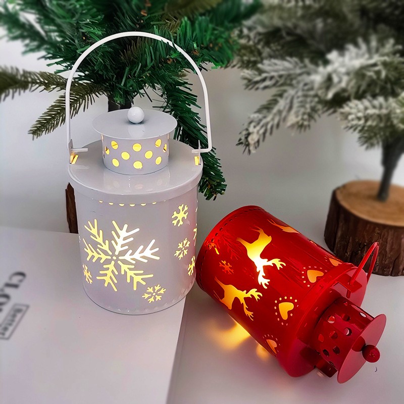 hristmas LED Candle Lanterns Nordic Style Decorative Electronic Candles for Holiday Decor