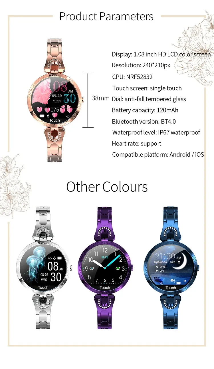 Women's smart bracelet