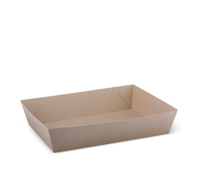TRAYS #5 255x179x58MM BROWN 100s (DETPAK M467S0010)