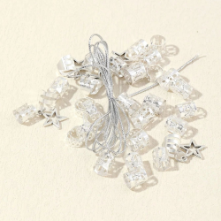 36pcs Star Hair Rings  Beads, Braiding Clips, Dreadlock Cuffs & Metal Hair Accessories