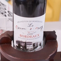Home Bar Bar Counter Violin Wine Glass Holder