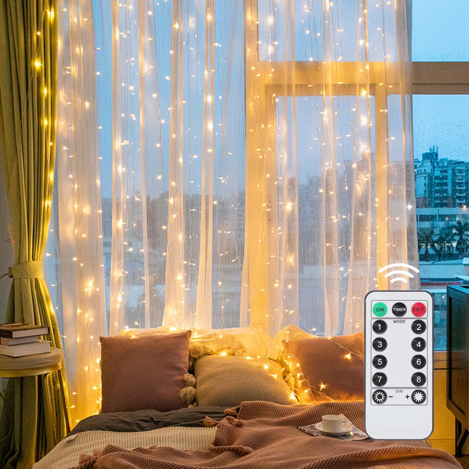 Fairy Light Curtain