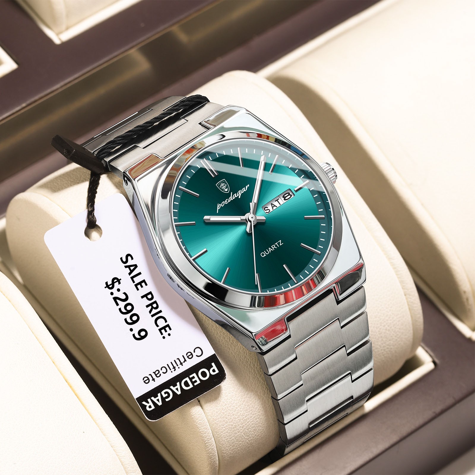 POEDAGAR Mens Luxury Watch