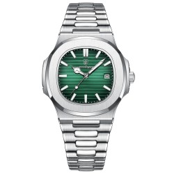 POEDAGAR 2023 Luxury Mens Square Quartz Watch