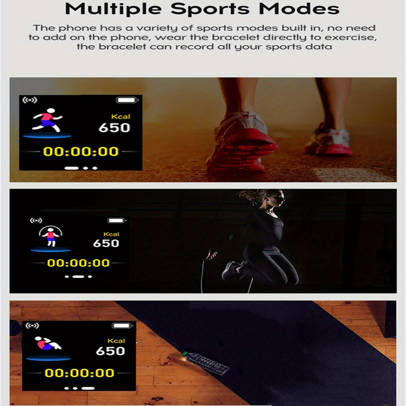 Smart Watch for Women & Men Bluetooth Fitness Tracker with Music, Sleep Monitor & Sport Features
