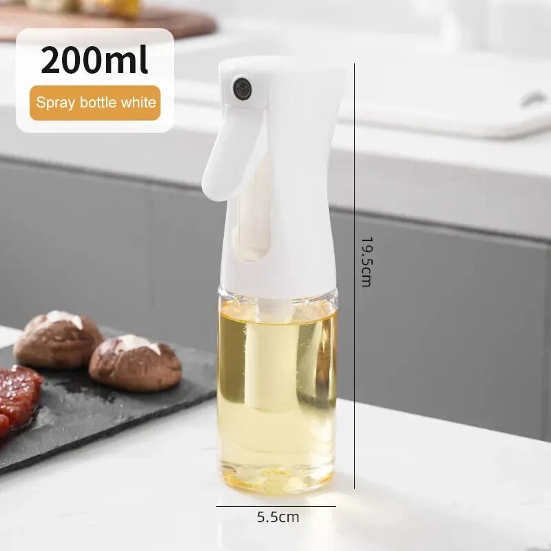 1Pc Oil Spray Bottle 200/300/500ML Kitchen Olive Oil Mist Sprayer