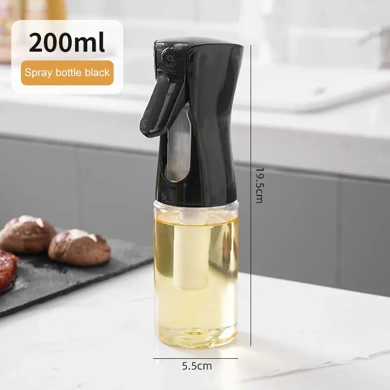 1Pc Oil Spray Bottle 200/300/500ML Kitchen Olive Oil Mist Sprayer