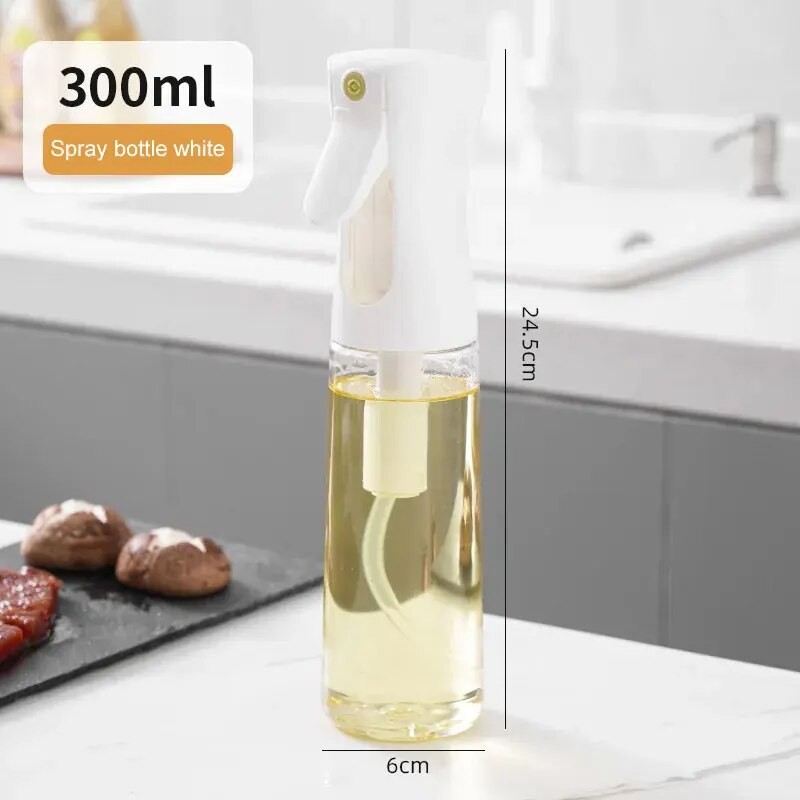 1Pc Oil Spray Bottle 200/300/500ML Kitchen Olive Oil Mist Sprayer