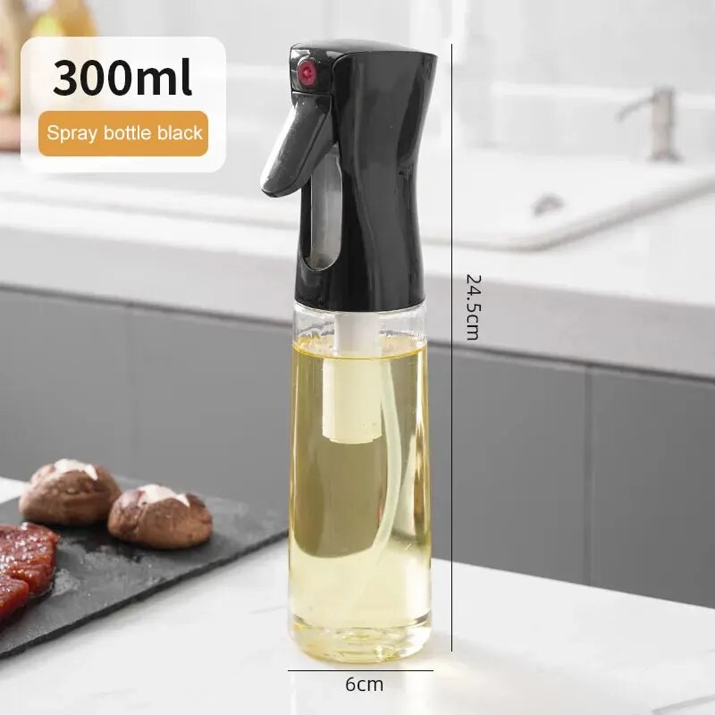 1Pc Oil Spray Bottle 200/300/500ML Kitchen Olive Oil Mist Sprayer