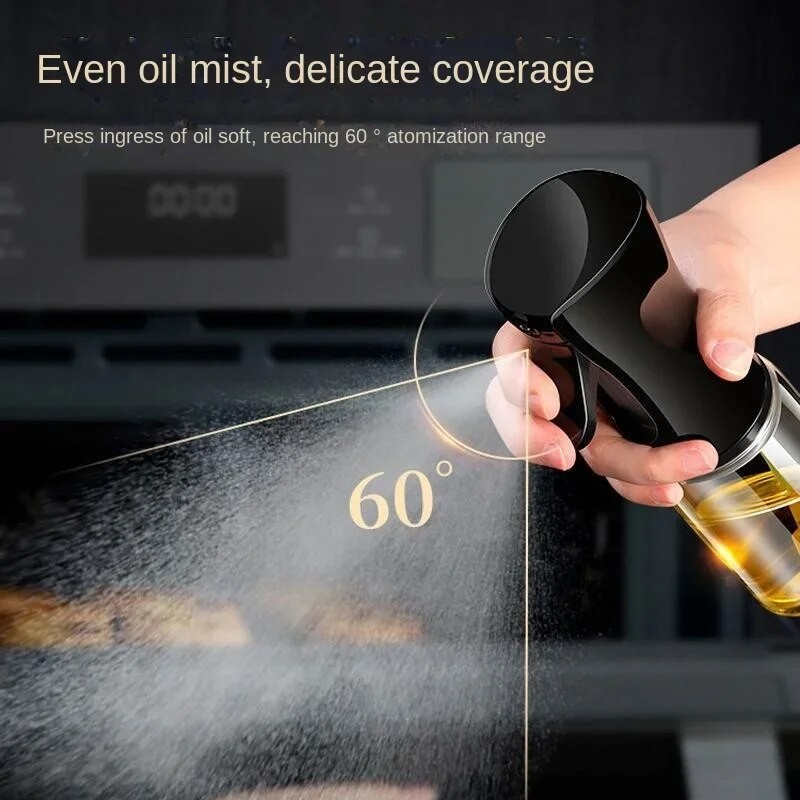 1Pc Oil Spray Bottle 200/300/500ML Kitchen Olive Oil Mist Sprayer