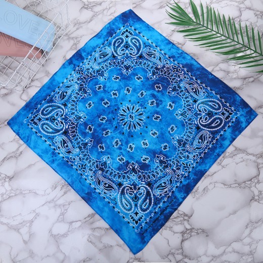 Cotton hip-hop square scarf