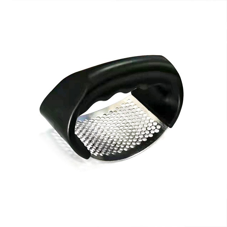 Stainless Steel Garlic Press Manual Garlic Crusher & Mincer Tool for Fruits and Vegetables