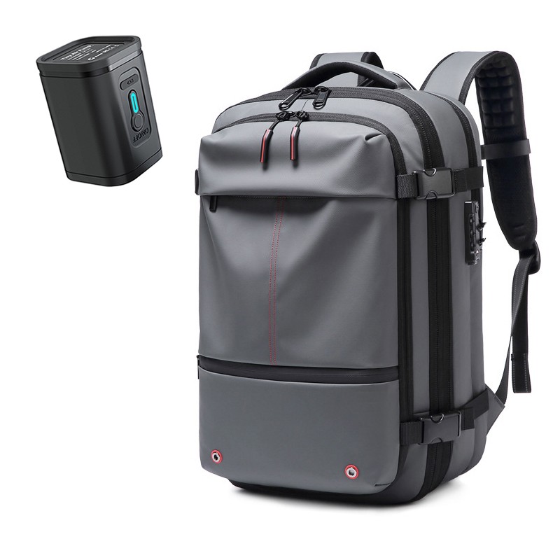 17-Inch Laptop Travel Backpack Expandable Business & School Backpack with Vacuum Compression for Men