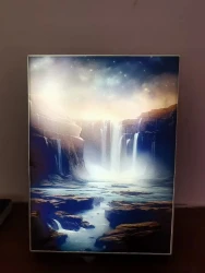 Small Night Lamp Decorative Photo Frame