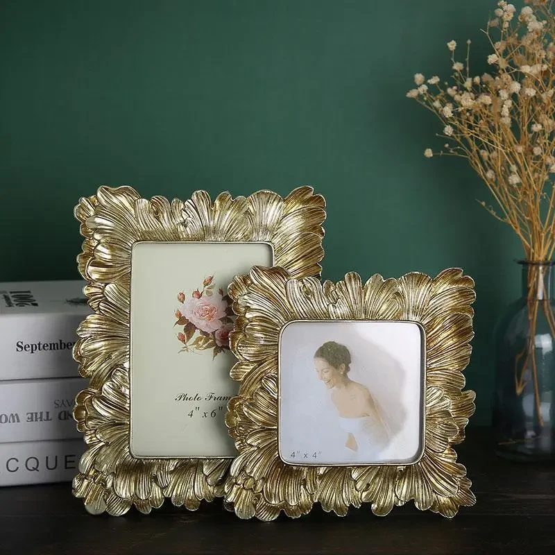 Simple Silver 6 Inch Photo Frame Picture Frame Home Accessories