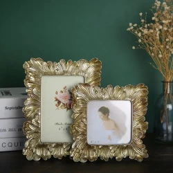 Simple Silver 6 Inch Photo Frame Picture Frame Home Accessories