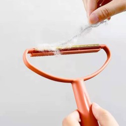 Double-Sided Lint Remover  Portable Pet Hair and Fluff Remover