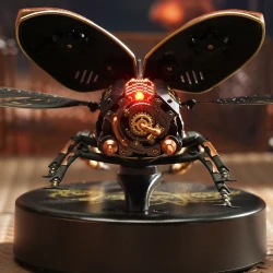 Rhinoceros Beetle Mechanical 3D Puzzle