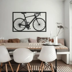 Retro Vintage Bicycle Wall Decoration Stainless Steel Photo Frame Crafts