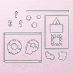 Hand Account Photo Album Greeting Card Material Embossing Mold