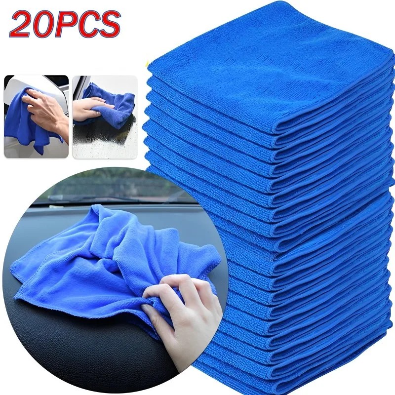 Microfiber Towels Multi-Pack Car Wash & Drying Cloths for Household