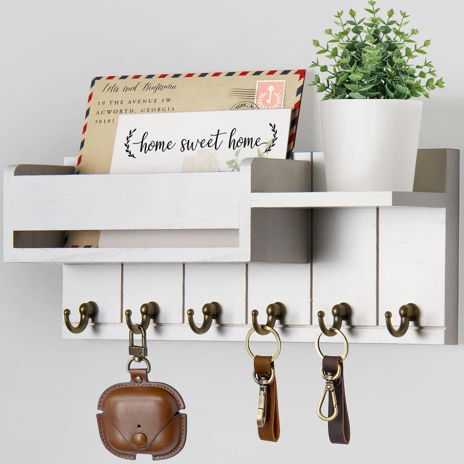 Key and Letter Holder