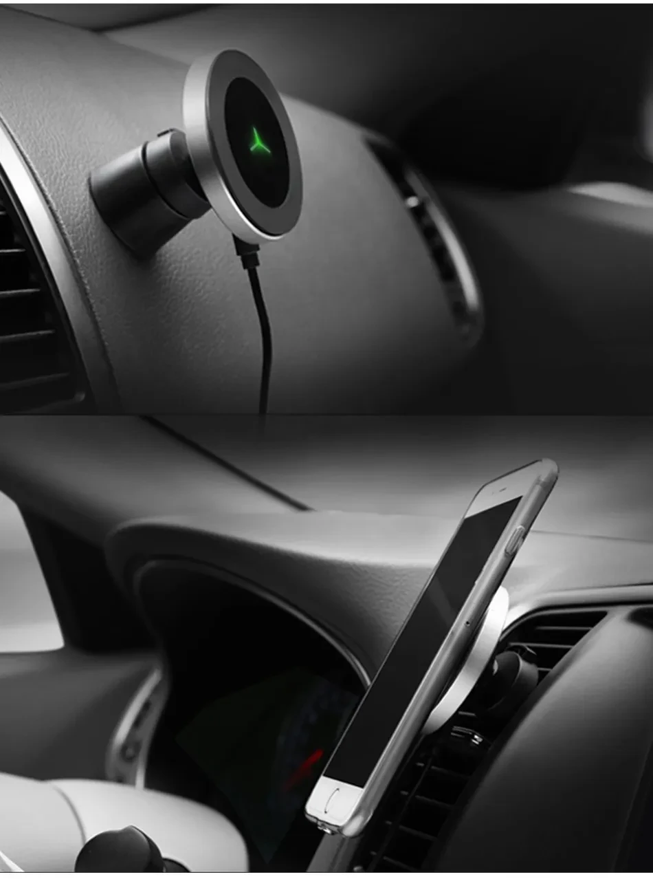 10W Car Magnetic Wireless Charger