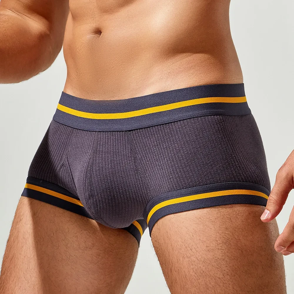 Thin Viscose Boxer Briefs Men