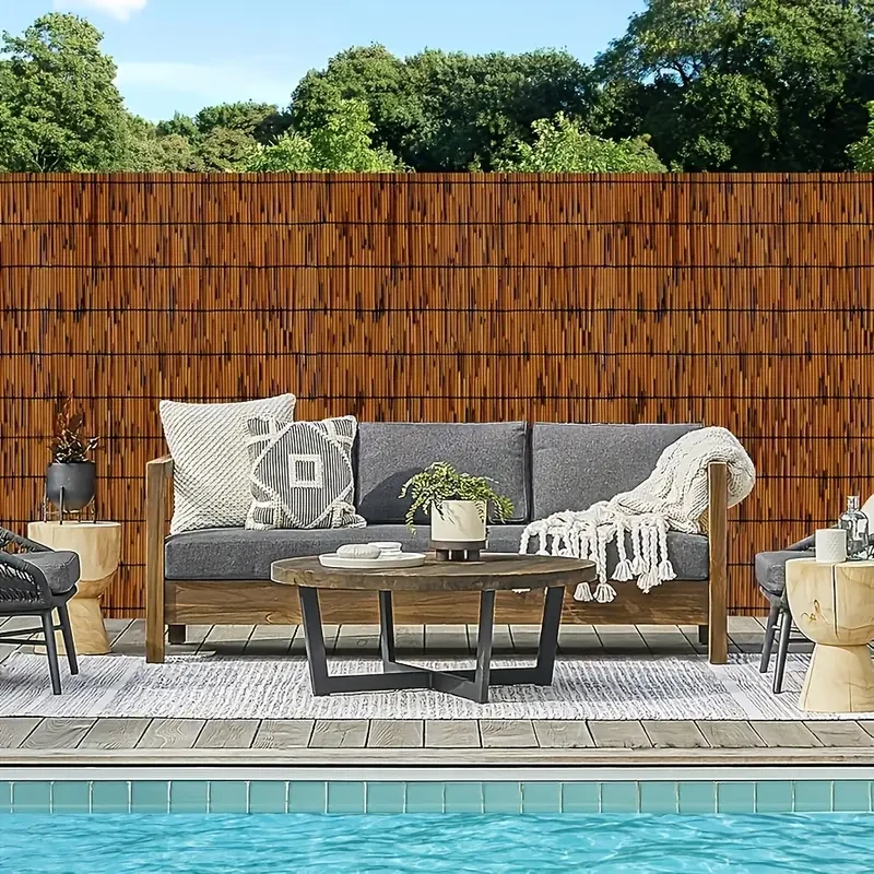 Bamboo Wall Fence