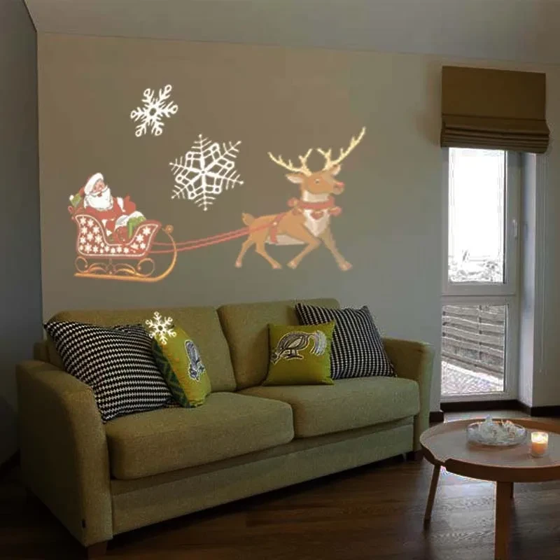 12 pcs Christmas Decoration Outdoor Led Laser Projector Light