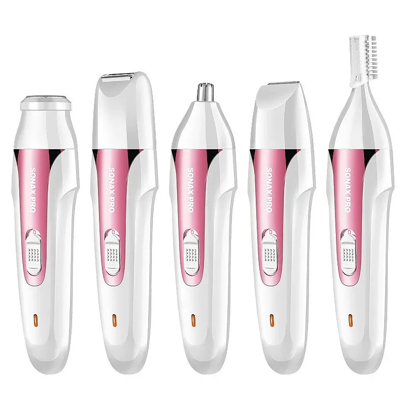 Multifunctional water washing and hair shaving machine