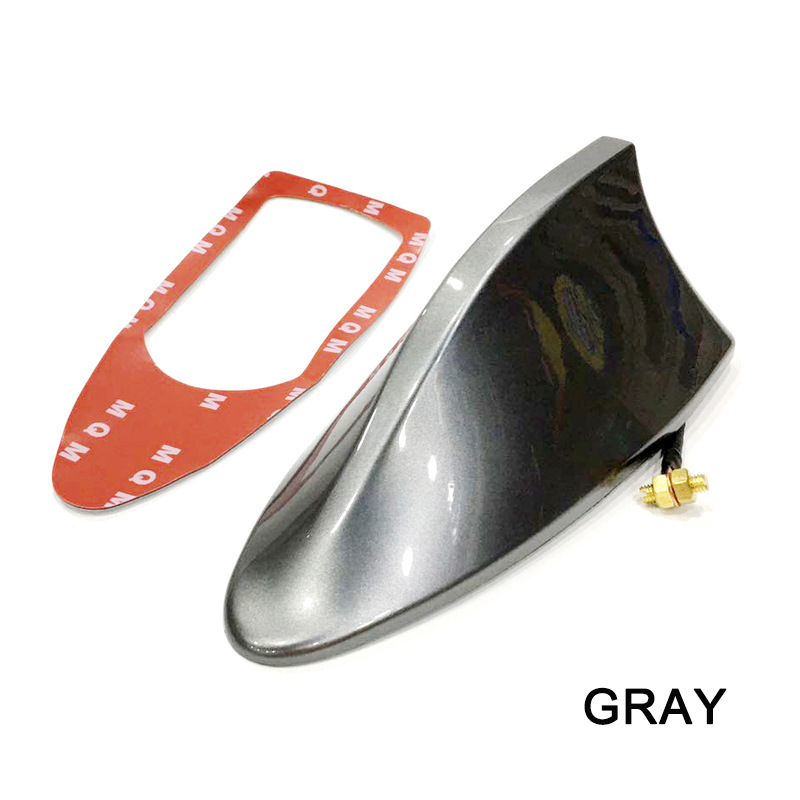 Car Shark Fin Antenna Cover Base Stylish Radio Signal Aerial Replacement for Car Roof