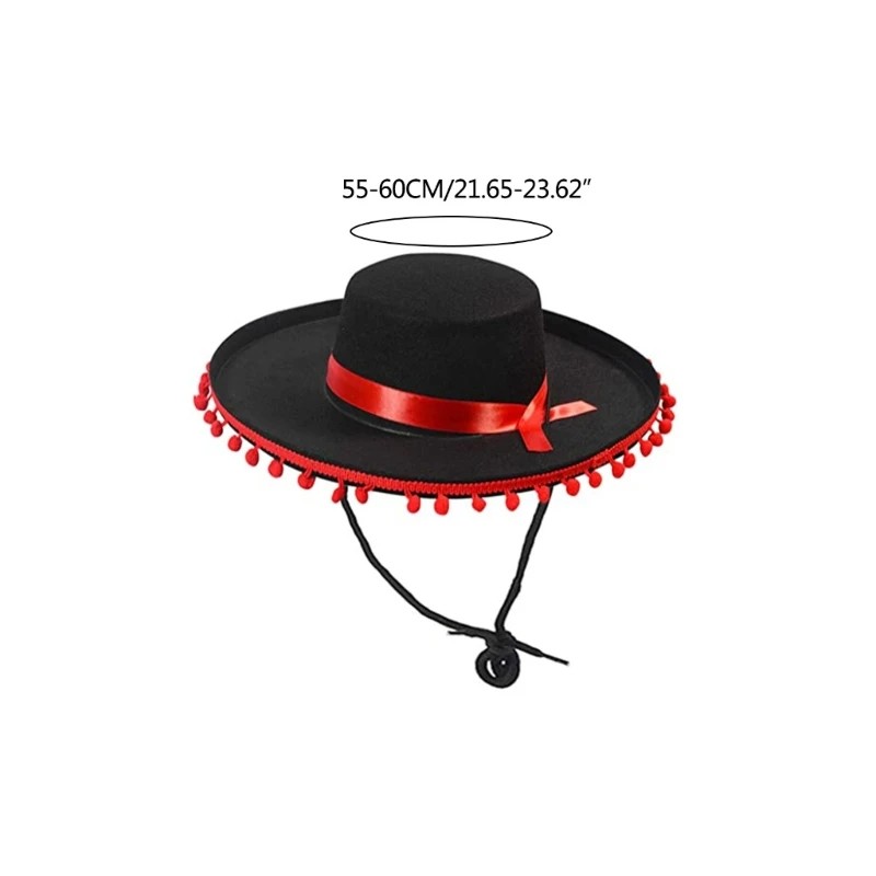 Sombrero Hat Caps Party Photo Props F3MD