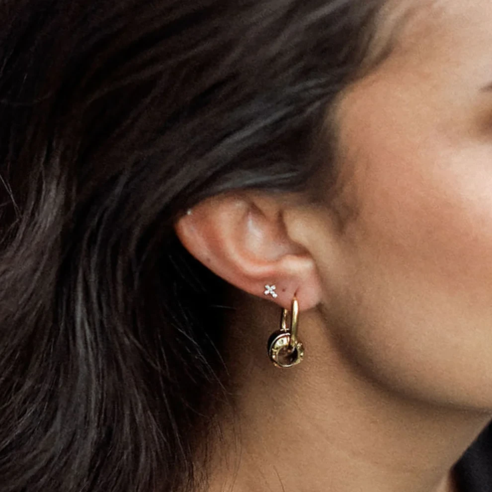 Earrings - Double Barrel