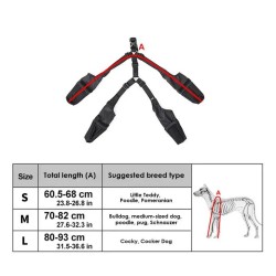 Dog Shoes Waterproof Adjustable Shoes for Dogs