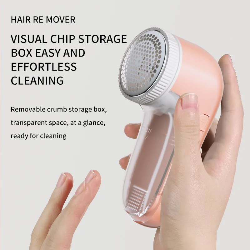 Electric Fabric Lint Remover & Clothes Shaver Portable, Professional Fuzz Trimmer with Brush Blade for Household Use