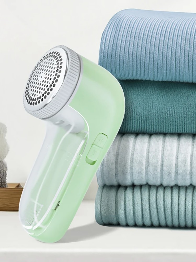 Electric Fabric Lint Remover & Clothes Shaver Portable, Professional Fuzz Trimmer with Brush Blade for Household Use
