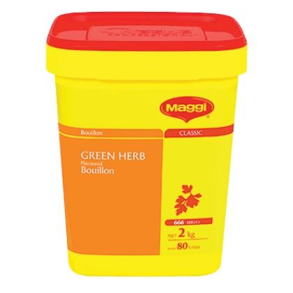 Bouillon Green Herb Vegetable