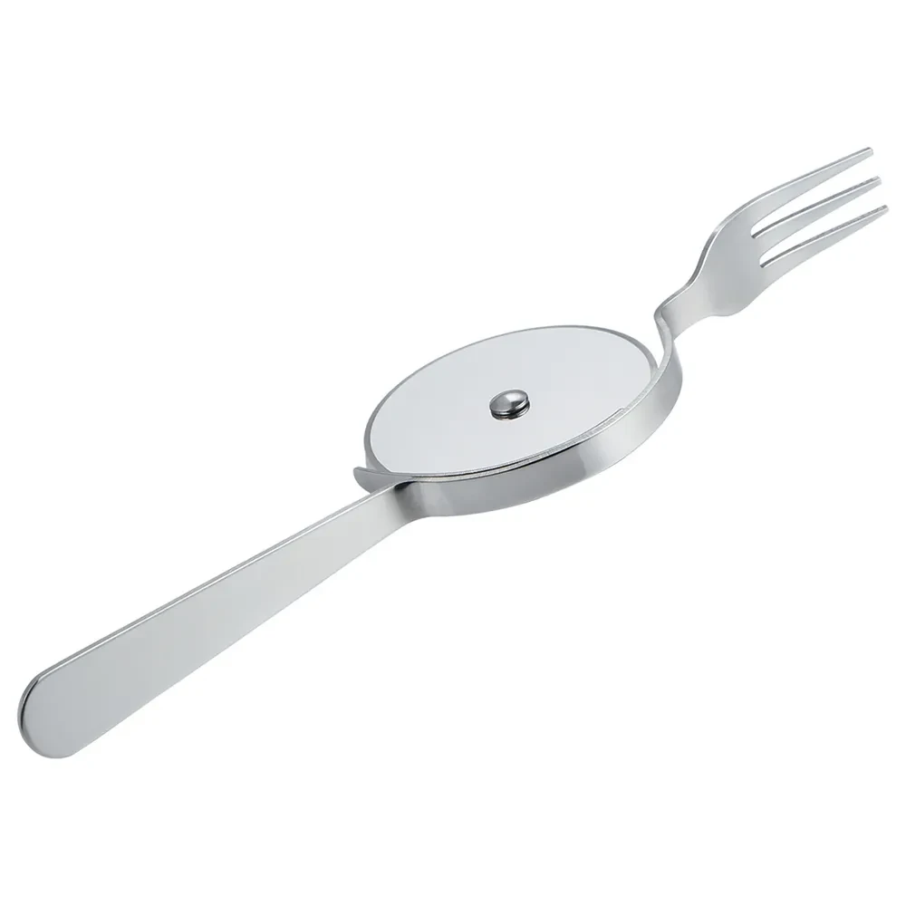 Stainless Steel Cake Cutter with Knife and Fork