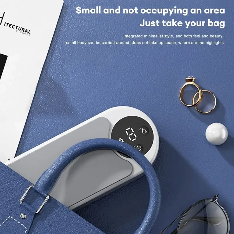 Portable Wireless Jewelry Cleaner - USB Rechargeable, 360° High-Efficiency Cleaning