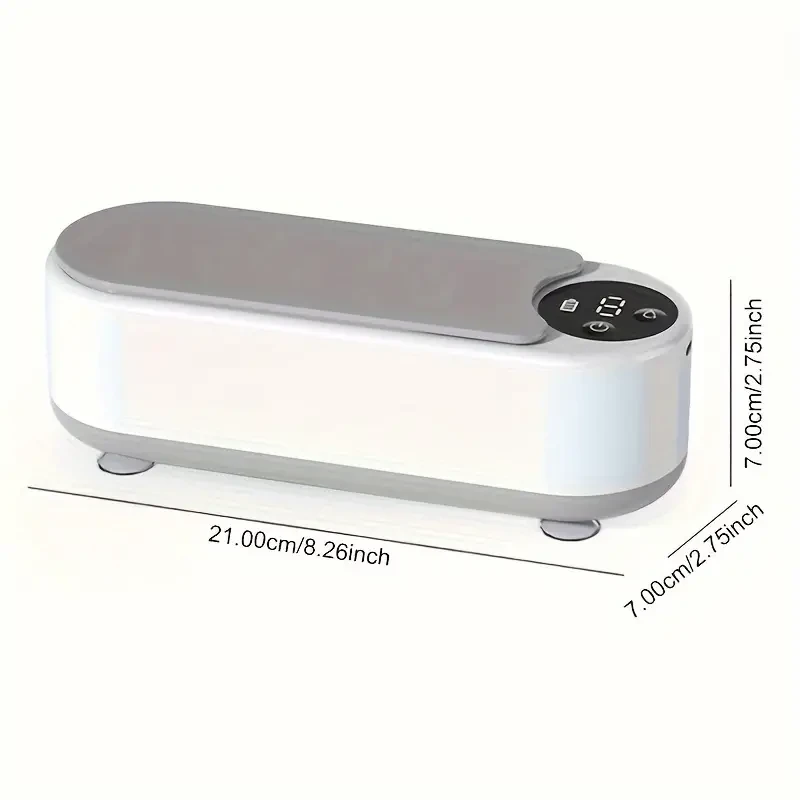 Portable Wireless Jewelry Cleaner - USB Rechargeable, 360° High-Efficiency Cleaning