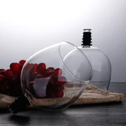 Clear Glass wares drinking wine glass cup crystal direct pouring drinking