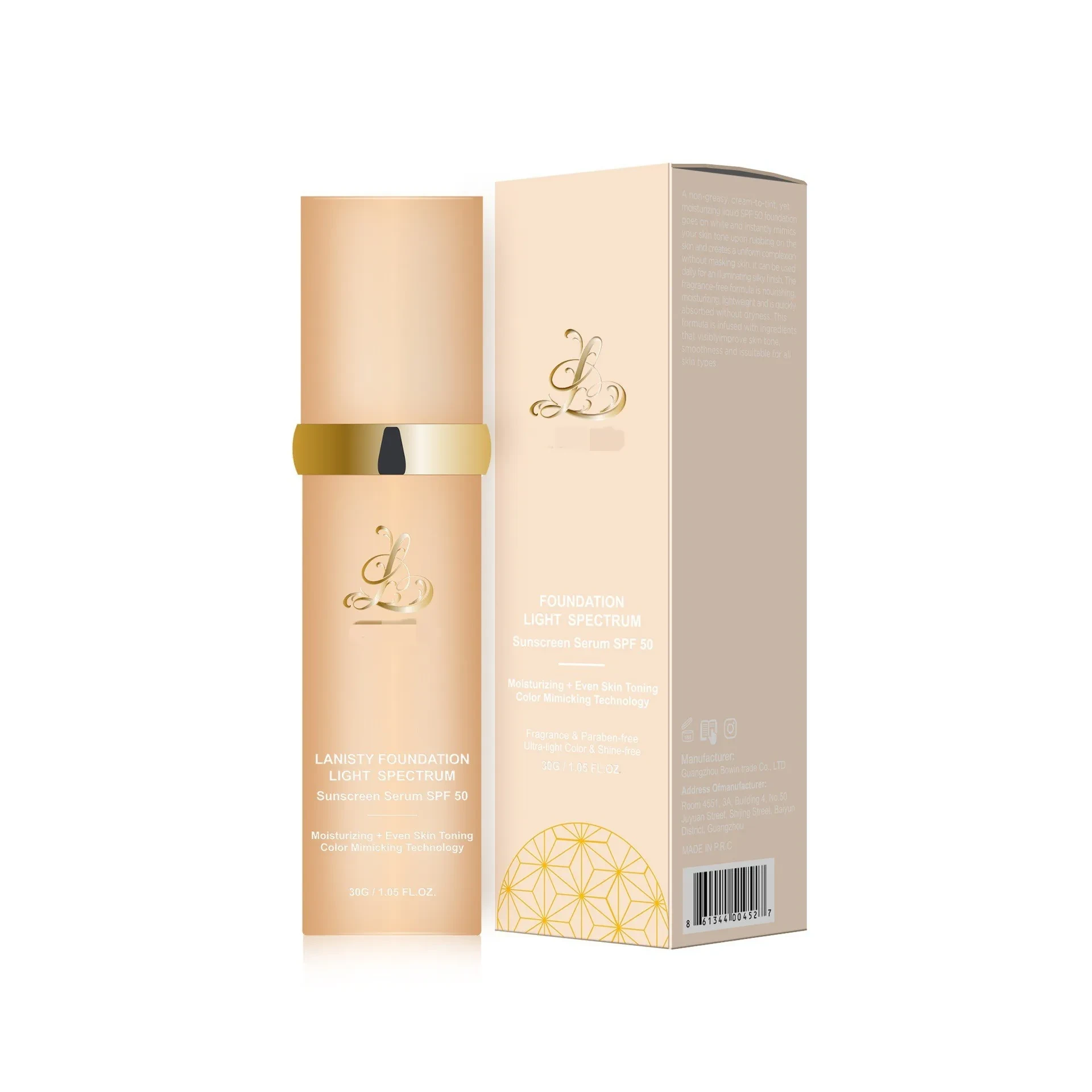 L Bionic Color-changing Concealer Not Fake White Foundation Moisturizing Not Stuck Powder