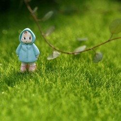 15x15cm Green Artificial Fake Moss Decorative Lawn Turf
