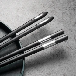 Anti-slip High Temperature Alloy Chopsticks Household Japanese Chopsticks
