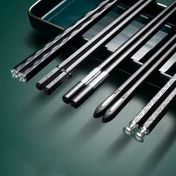 Anti-slip High Temperature Alloy Chopsticks Household Japanese Chopsticks