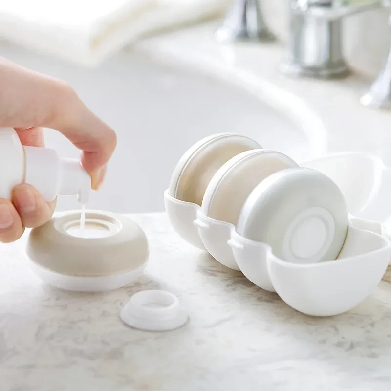 Press-type lotion sub-bottle
