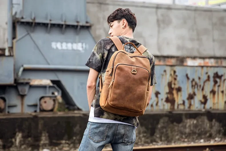 Retro backpack